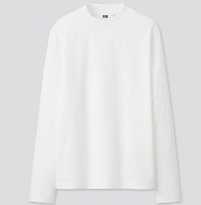 Uniqlo U mock neck Long Sleeve
